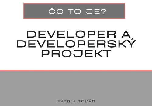 Graficky obrazok k clanku na temu co je..developer a developersky projekt