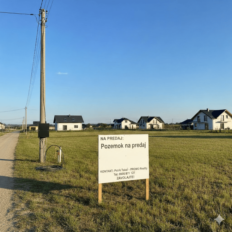 Na predaj pozemok 950 m² – Hriadky | Nová lokalita