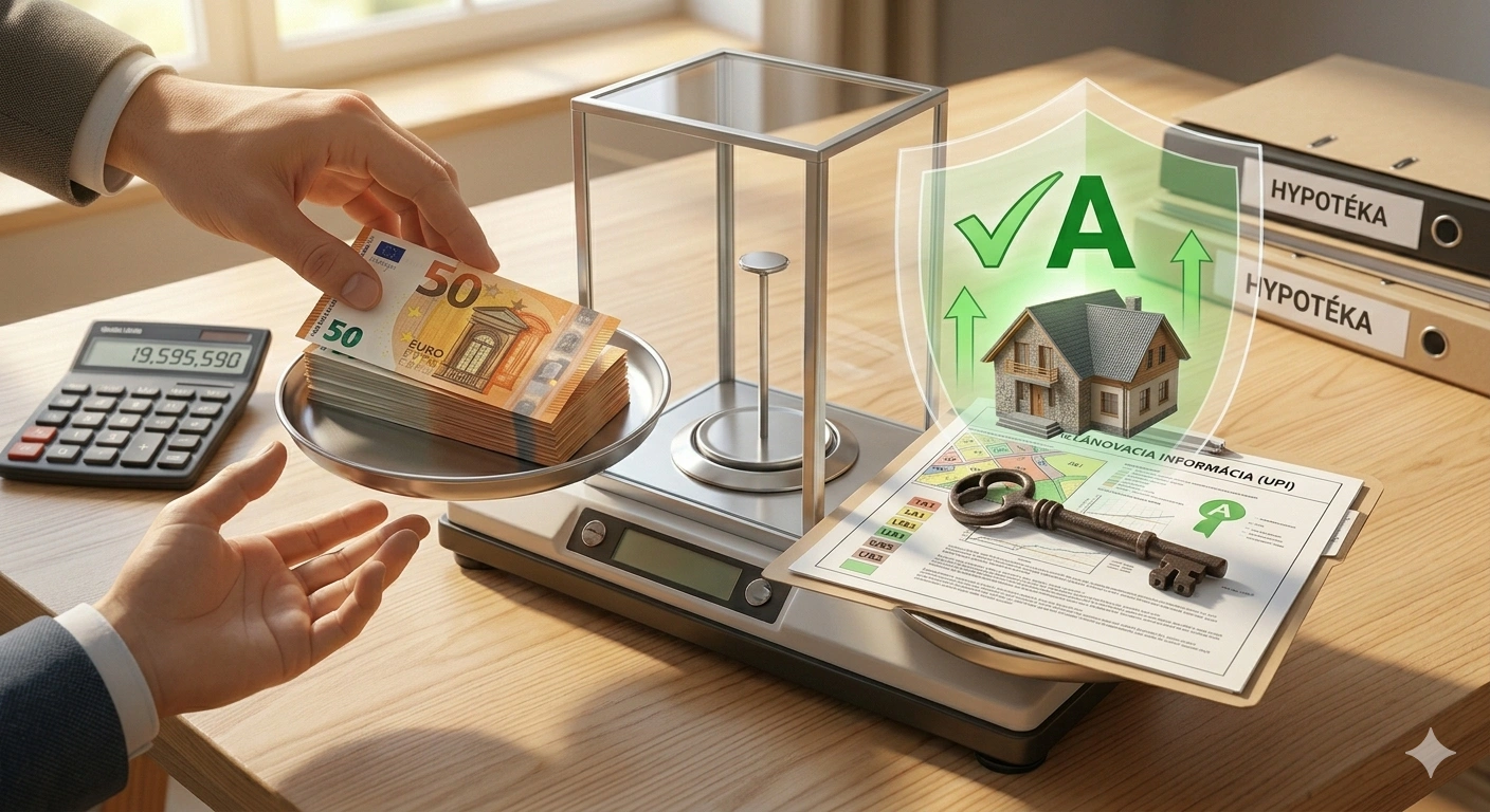 Územnoplánovacia informácia (UPI) je kľúčom k overeniu potenciálu pozemku a chráni pred neoverenými rizikami pri schválení hypotéky bankou.