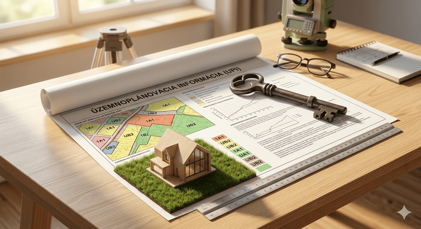 Územnoplánovacia informácia (UPI) je kľúčom k pochopeniu reálnych možností výstavby a pravidiel územného plánu.