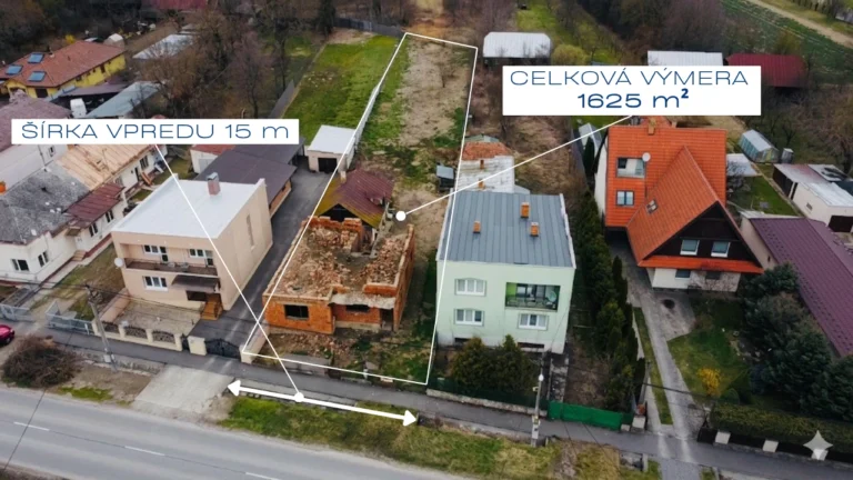 Dva domy na jednom pozemku? Strategická investícia vo Vrbovci (časť Michaloviec), ktorá zabezpečí aj vaše deti