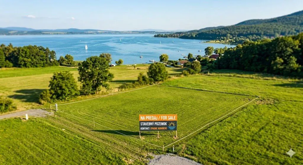 stavebný pozemok Klokočov, 1253 m² v blízkosti lesa | Zemplínska šírava