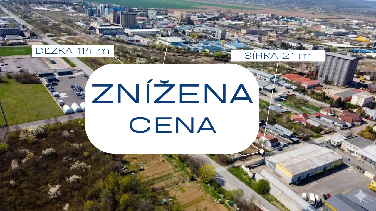 ZNÍŽENÁ CENA | Stavebný pozemok na bývanie aj priemysel 8 196 m² | (ulica Pri mlyne, Michalovce)