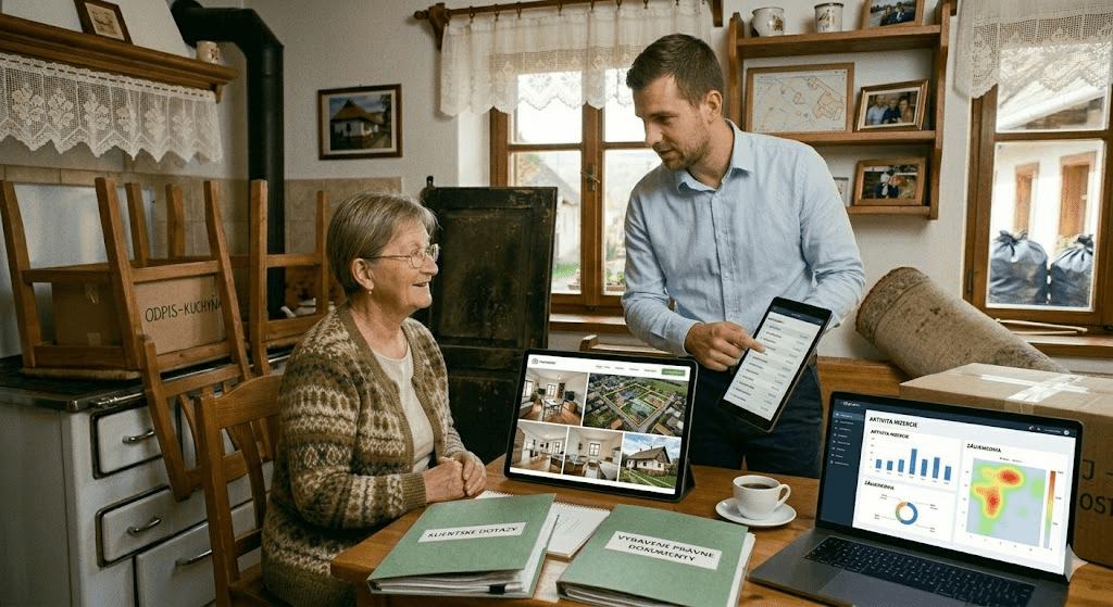 Prípadová štúdia (predaj domu Voľa): Ako som predal dom aj s právnymi komplikáciami za 2 týždne 5 Kompletná príprava interiéru dlhodobo neobývaného domu vo Voli na predaj.