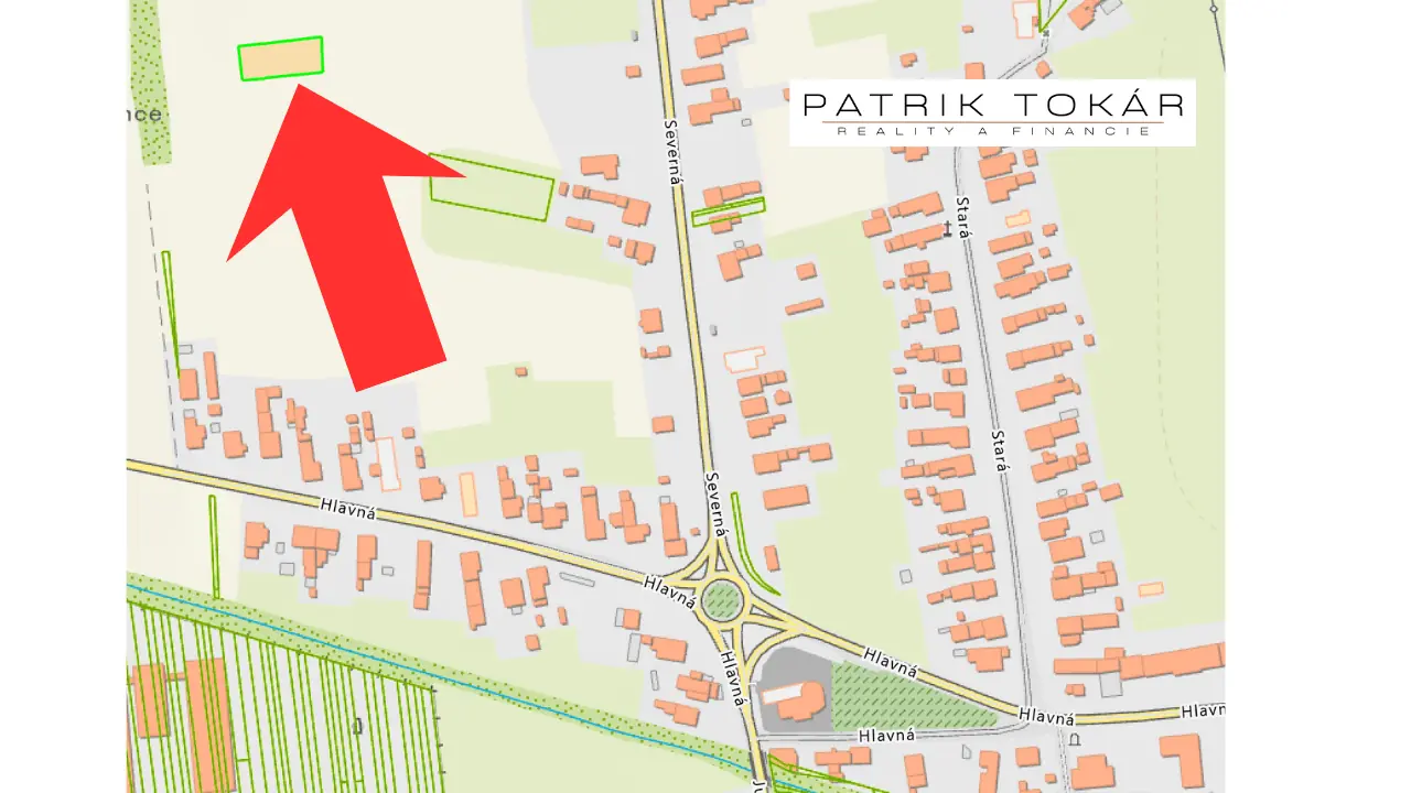 pozemok 950 m² – Hriadky | Nová lokalita, fotka 3