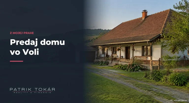 Prípadová štúdia (predaj domu Voľa): Ako som predal dom aj s právnymi komplikáciami za 2 týždne