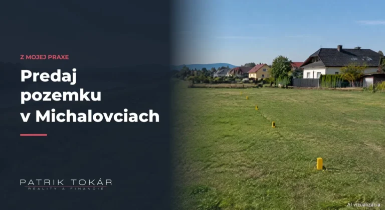 Ako som predal pozemok s plynovodom v Michalovciach